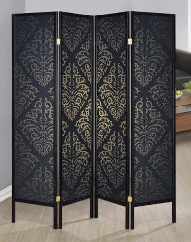 Haidera 4-Panel Room Divider Folding Screen - Thumbnail 2