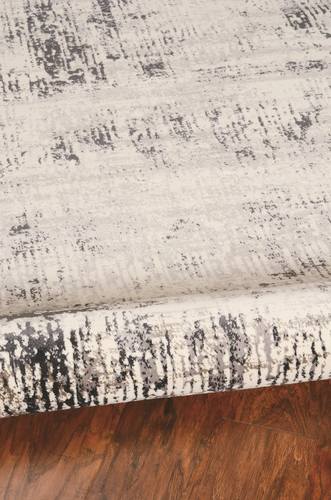 Crete Ivory Silver Luster Area Rug by KAS Rugs