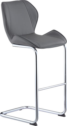 Bar Stool D1446 Grey (Set of 2) by Global Furniture
