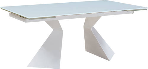 992 Extension Glass Top Dining Table by ESF