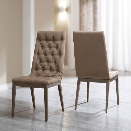 Elite Light Brown Dining Chair Chair (Set of 2) by ESF