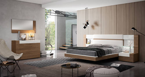 Mar Brown Bedroom Set by ESF