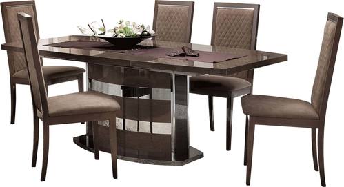 Platinum Dining Table w/18