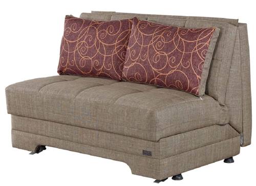 El Paso (Twist) Light Brown Loveseat Sleeper by Empire Furniture USA