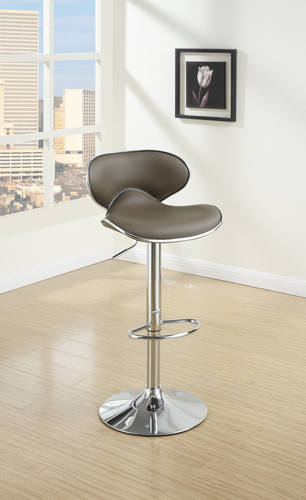 F1563 Espresso Barstool (Set of 2) by Poundex
