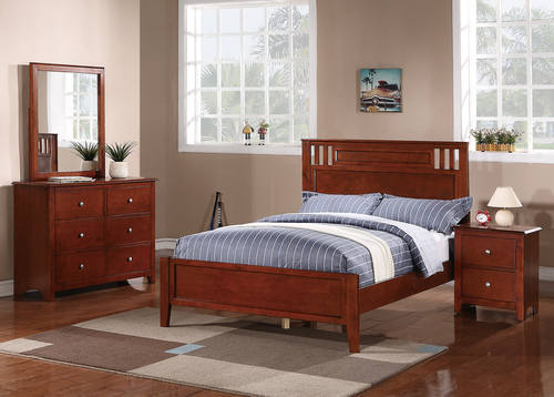 F4277 Medium Oak Nightstand by Poundex