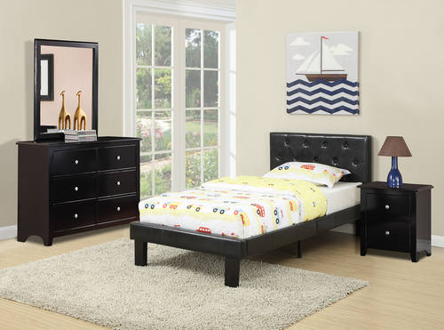 F4253 Black Dresser by Poundex