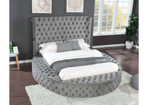 Hazel Upholstered Bed by Galaxy Furniture