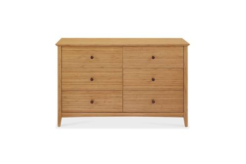 Willow Caramelized Six Drawer Dresser by Greenington