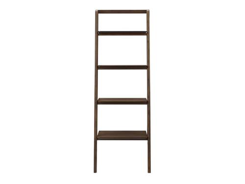 Currant Leaning Bookshelf Black by Greenington