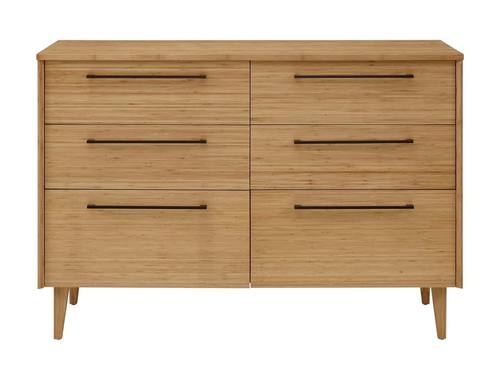 Sienna Caramelized Six Drawer Double Dresser by Greenington