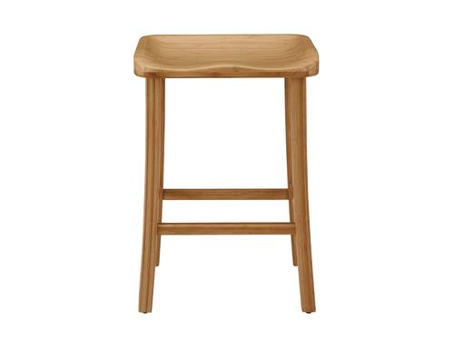 Tulip Counter Height Stool (Set of 2) Caramelized by Greenington