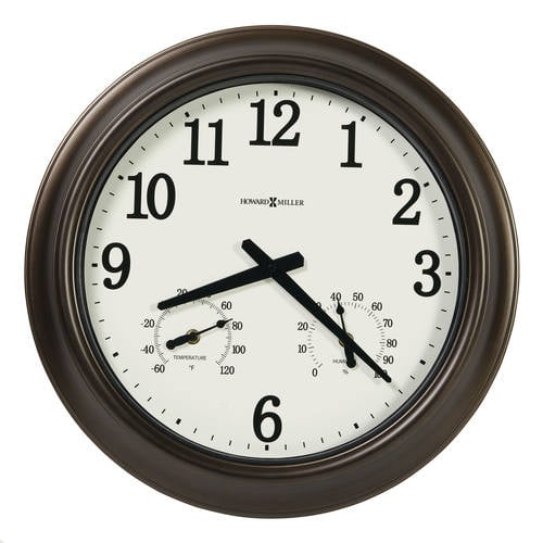 625-675 Bay Shore Outdoor Wall Clock by Howard Miller