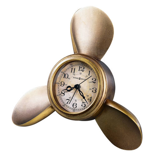 645-525 Propeller Tabletop Clock by Howard Miller
