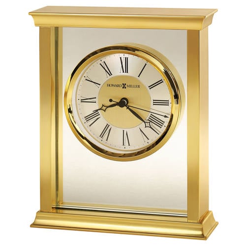 645-754 Monticello Tabletop Clock by Howard Miller