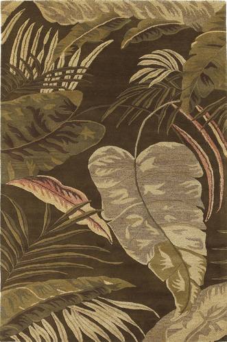 Havana Mocha Rainforest Area Rug by KAS Rugs