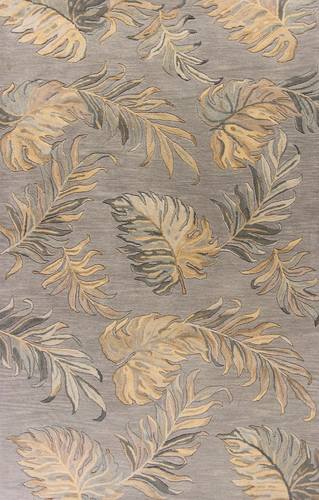Havana Grey Palms Area Rug by KAS Rugs