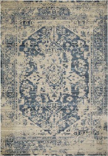 Heritage Ivory/Blue Traditions by KAS Rugs