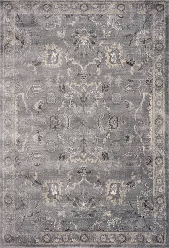 Hue Grey Farrah Area Rug by KAS Rugs