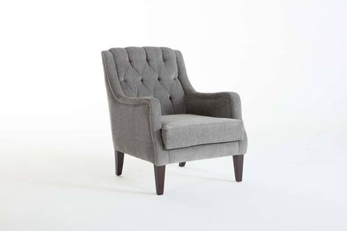 Pearle Gray Accent Armchair by Bellona