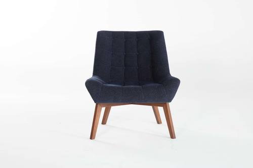 Revere Navy Accent Chair by Bellona