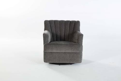 Urbane Anthracite Swivel Chair by Bellona