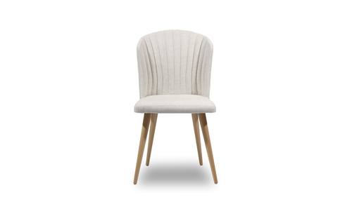 Ostrea Dining Chair (Set of 2) Light Gray by Bellona
