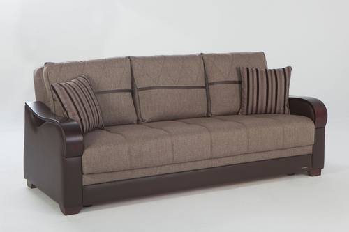 Bennett Redeyef Brown Sofa Bed By Bellona