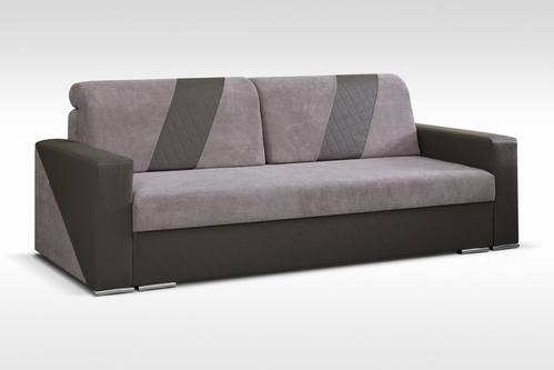 Skyler Designs Ines Gray Sofa Bed With Storage