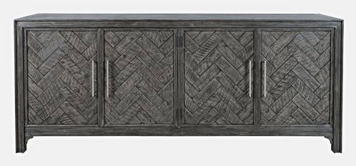 Gramercy Platinum 4 Door Accent Cabinet - Thumbnail 3