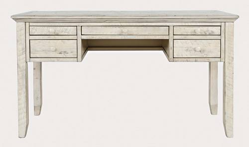Rustic Shores Scrimshaw Power Desk w/5 Drawers & 2 USB Ports by Jofran