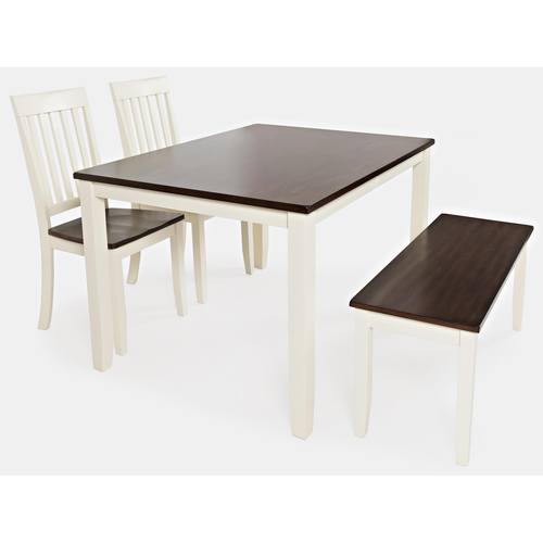Decatur Lane White 4 Pack Dining Table Set by Jofran Furniture