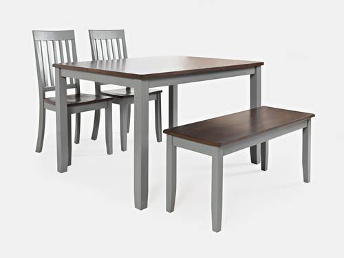 Decatur Lane Grey 4 Pack Dining Table Set by Jofran Furniture