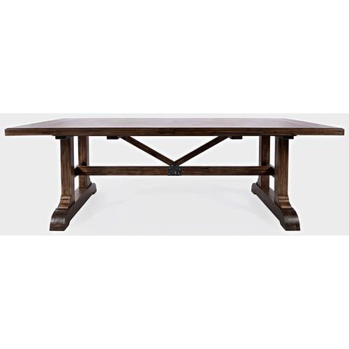 Bakersfield Dark Brown Wood Dining Table by Jofran Furniture
