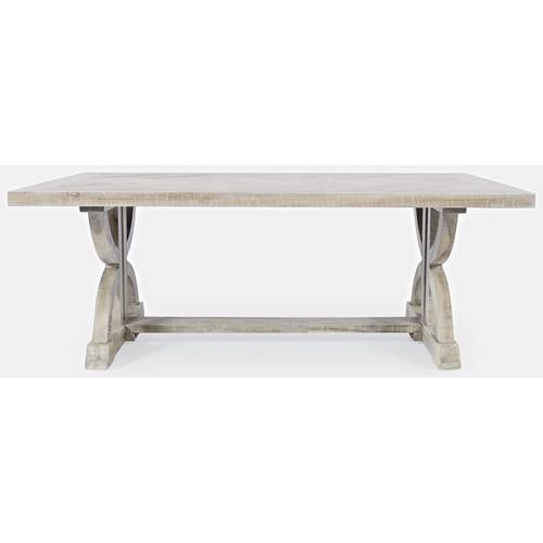 Fairview Light Brown Wood Cocktail Table by Jofran Furniture