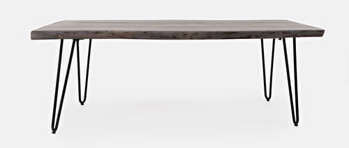 Nature's Edge Brushed Grey Coffee Table by Jofran Furniture