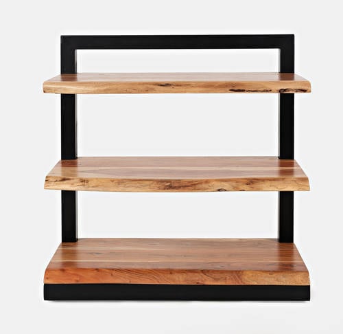Nature's Edge Natural Bookcase w/3 Shelf by Jofran Furniture