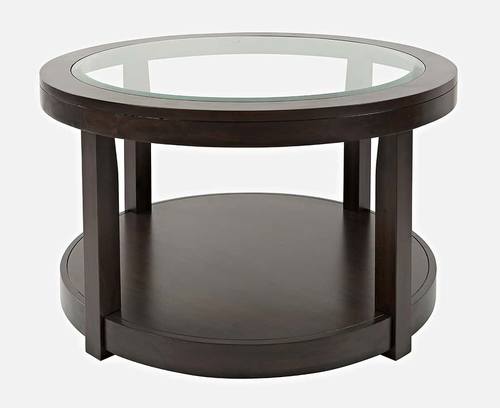 Urban Icon Merlot Round Coffee Table by Jofran