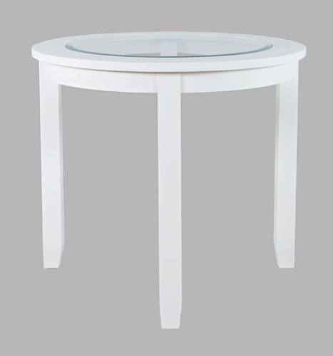 Urban Icon 42 Inch Round White Counter Table by Jofran