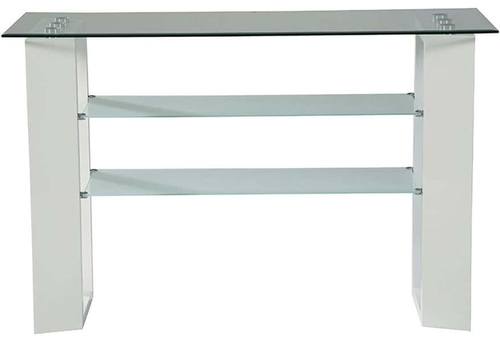 Modena White Sofa Table by Jofran