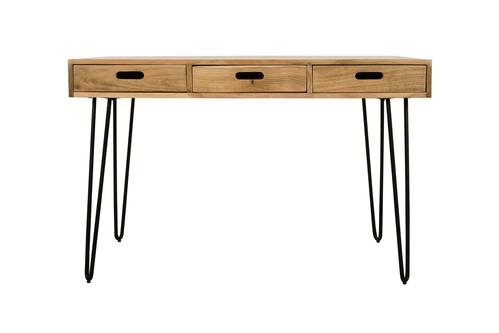 Rollins Natural Counter Height Dining Table w/3 Pull Through Drawers by Jofran