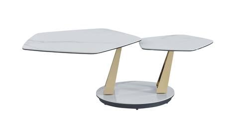 Orleans White Coffee Table by J&M Furniture