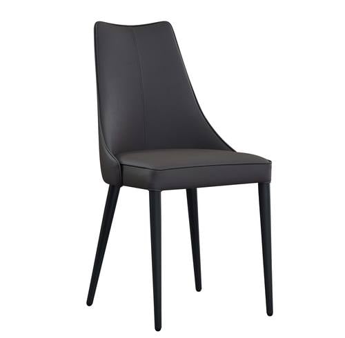 Bosa Modern Dining Chair in Gray (Set of 2) by J&M Furniture