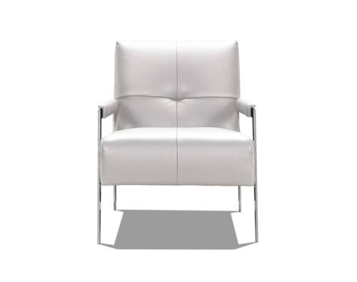 I765 Modern Silver Gray Armchair by J&M Furniture