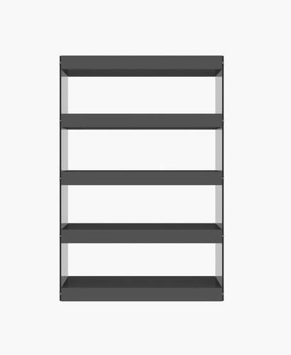 Cloud High Gloss Gray Curio Unit by J&M Furniture