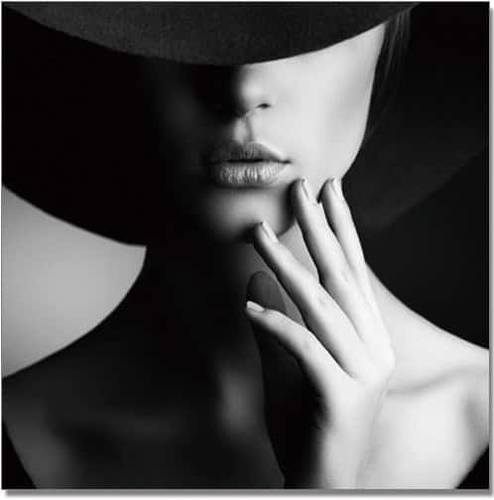 Premium Acrylic Wall Art Mysterious Lady - SB-61027C by J&M Furniture