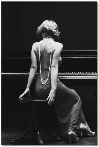 Premium Acrylic Wall Art Piano Beauty - SB - 61132 by J&M Furniture