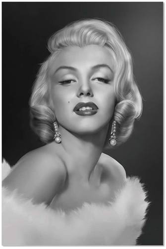 Premium Acrylic Wall Art Marilyn Monroe II - SB-61278 by J&M Furniture