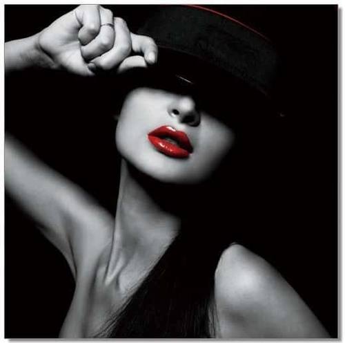 Premium Acrylic Wall Art Lady - SB-61118 by J&M Furniture
