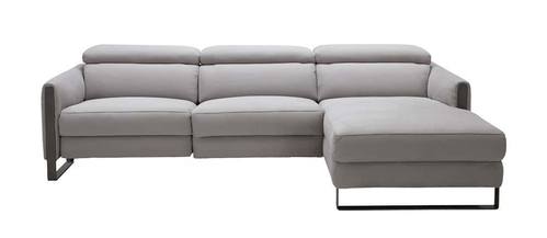 Antonio Motion Matte Gray Sectional by J&M Furniture